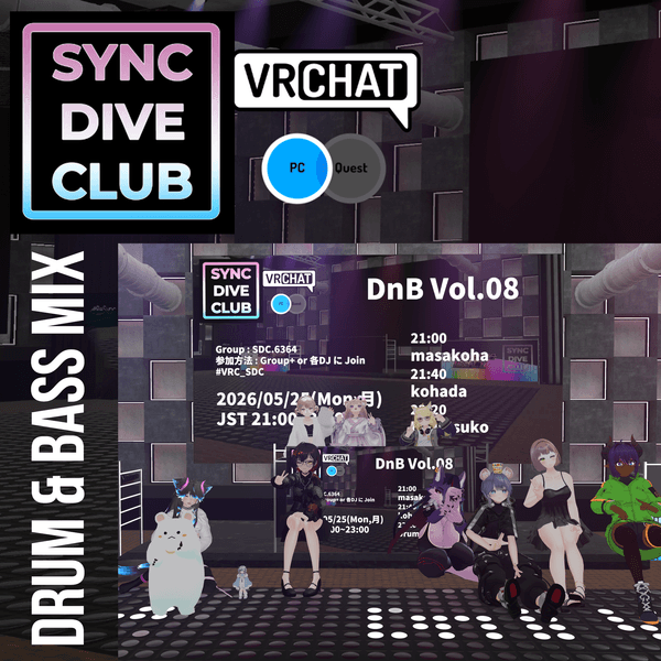 20260525 SYNCDIVECLUB Kohada DnB Mix