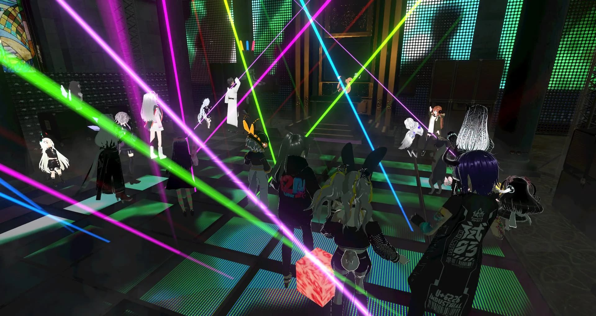 DJing in Castle 1