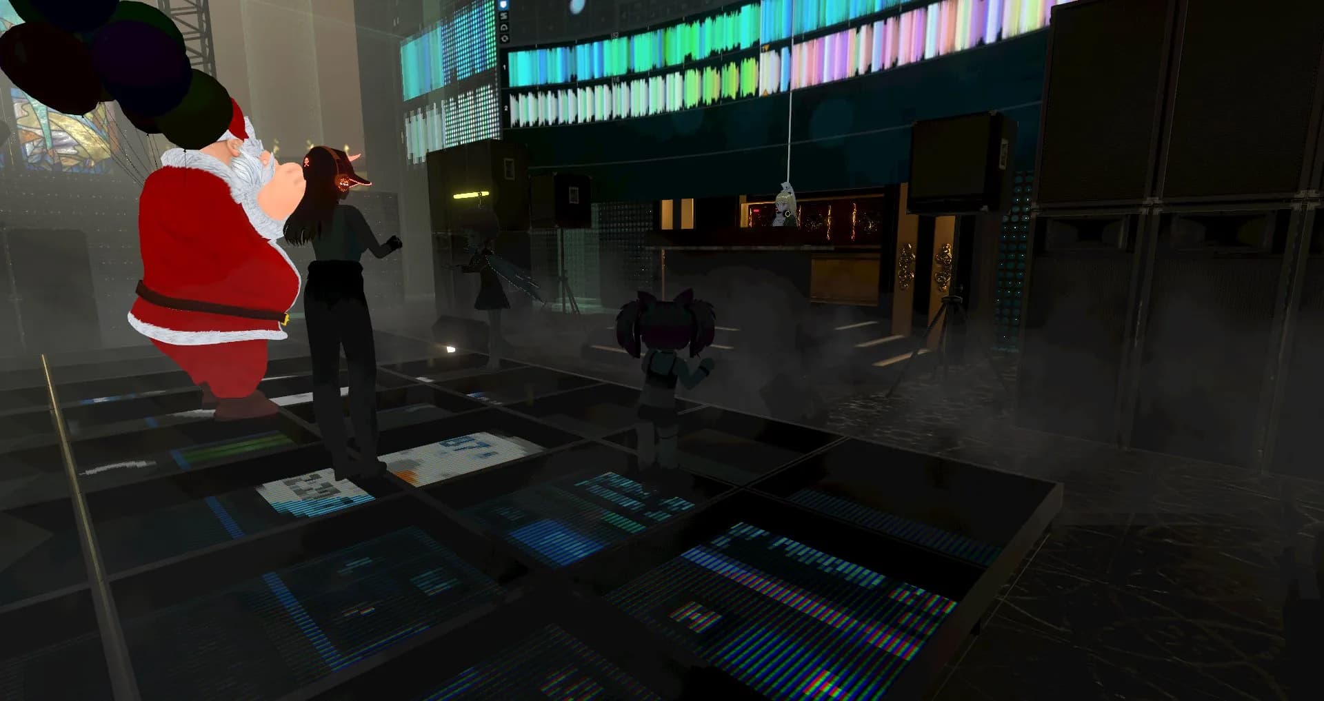 DJing in Castle 2