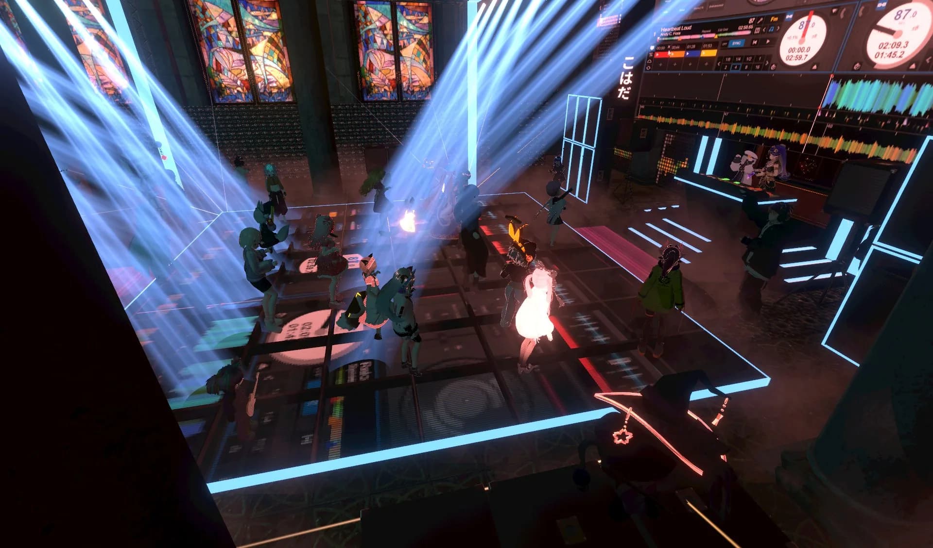 DJing in Castle