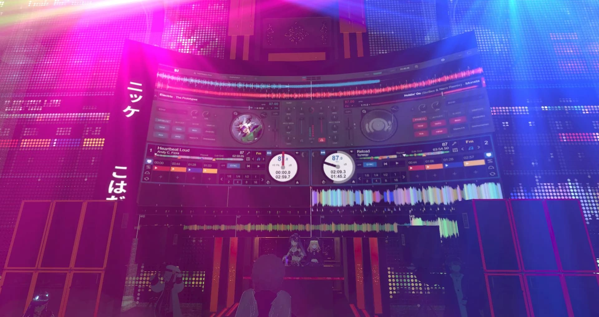 DJing in Castle 1
