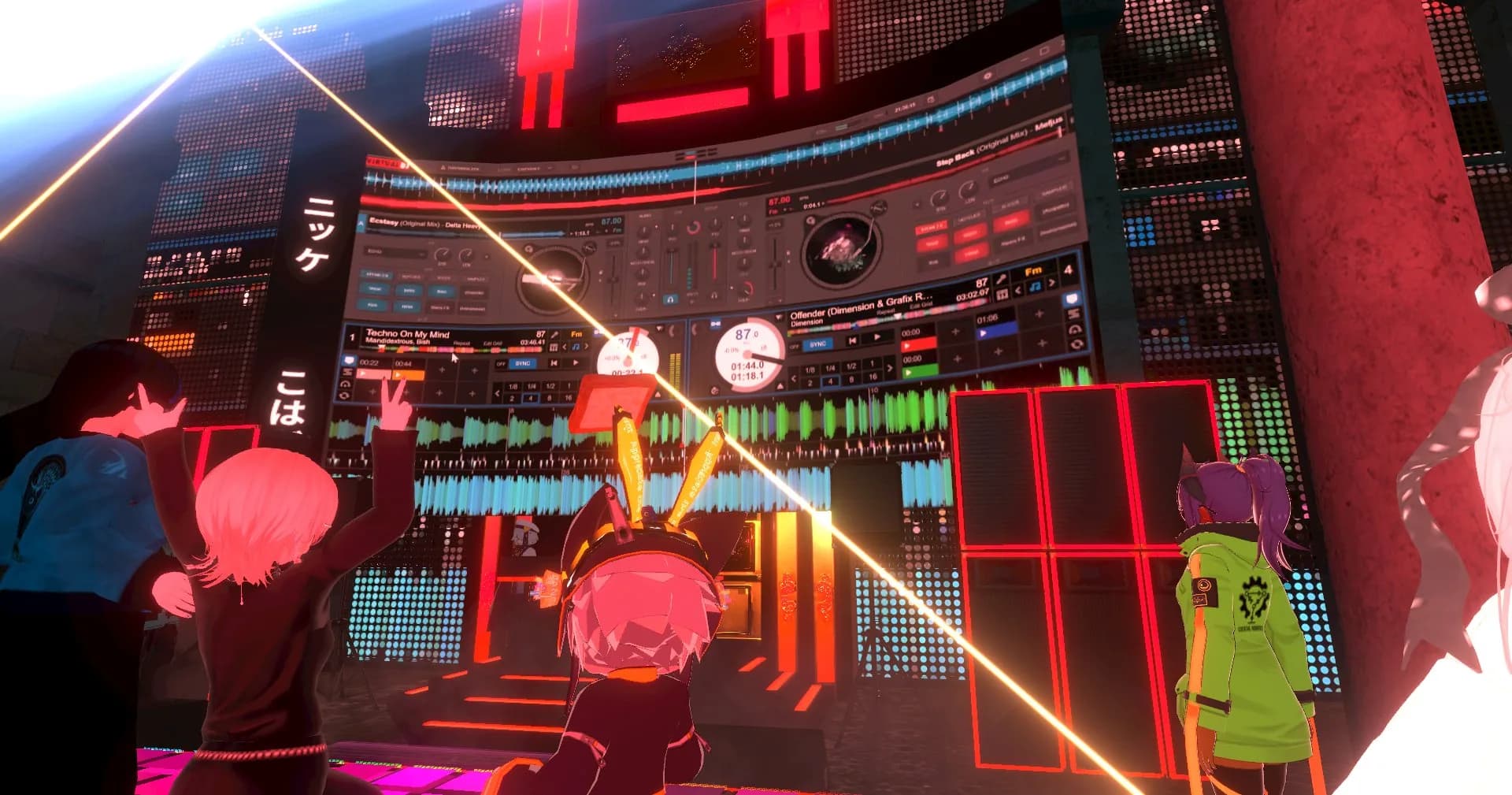 DJing in Castle