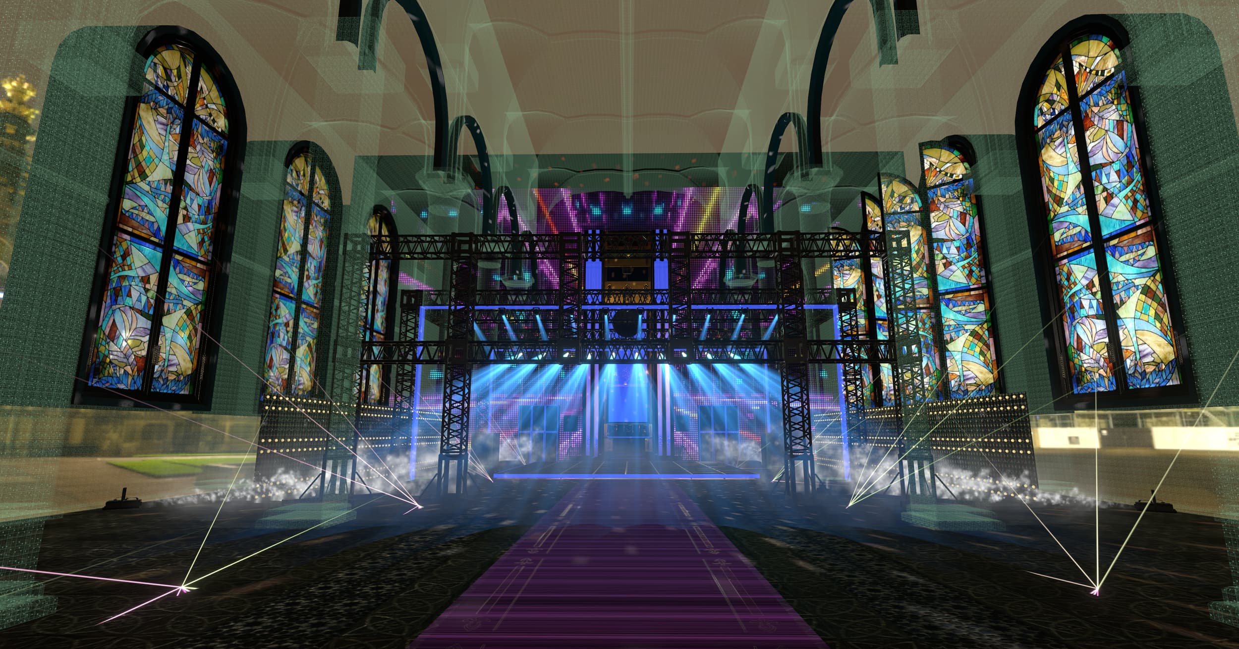 DJing in Castle