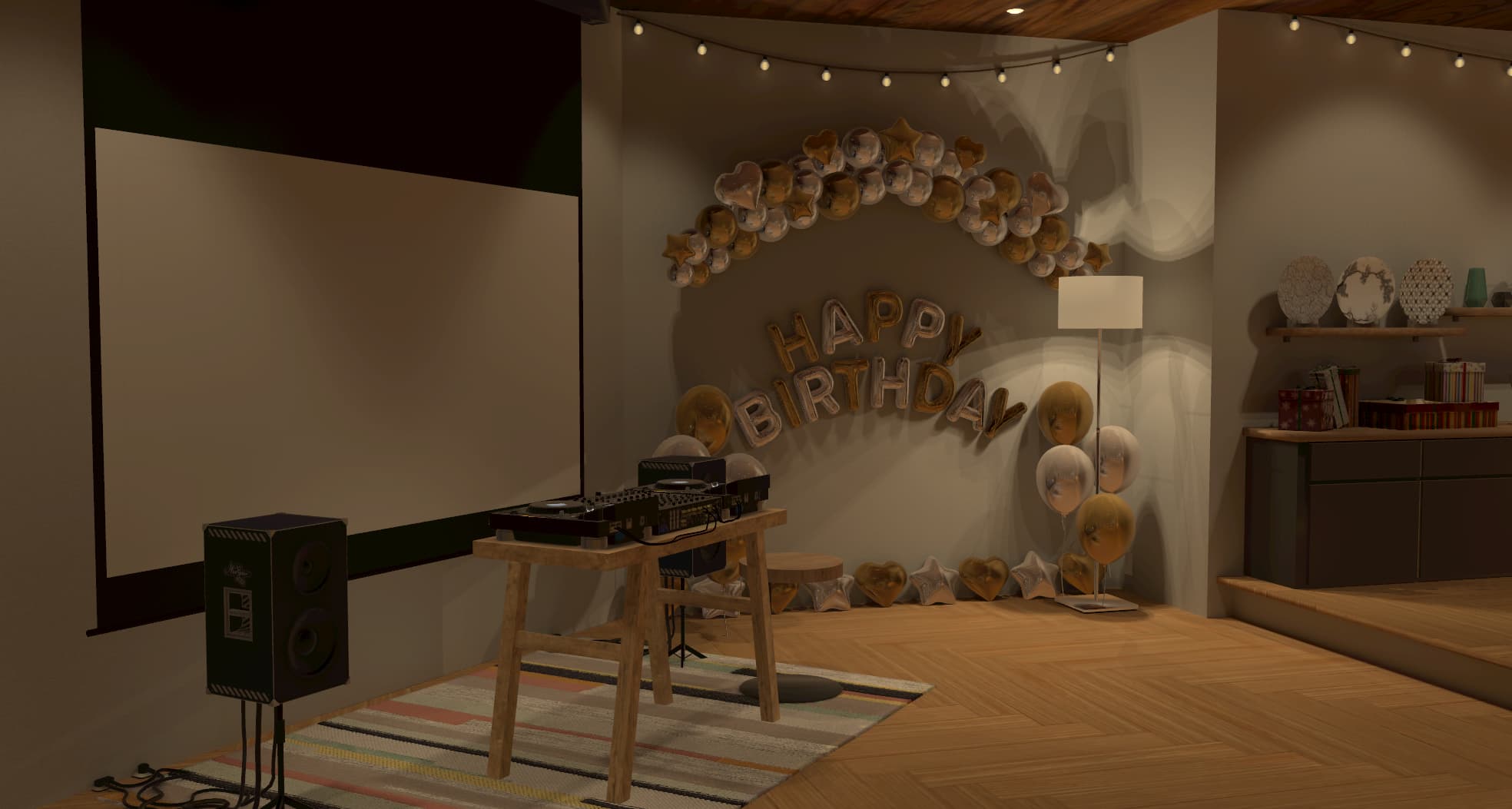 Home Party Room